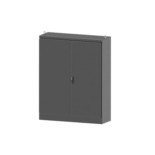 Wiegmann 3 Point Latch with Padlock Handle Electrical Enclosures, 60 in H, 18 in D, 48 in W WA604818FSDSS - main